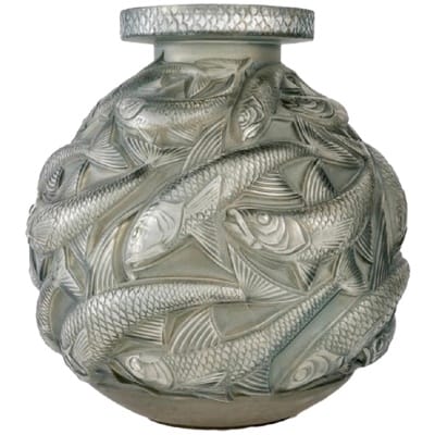 René Lalique: 'Salmonidae' Vase 1928