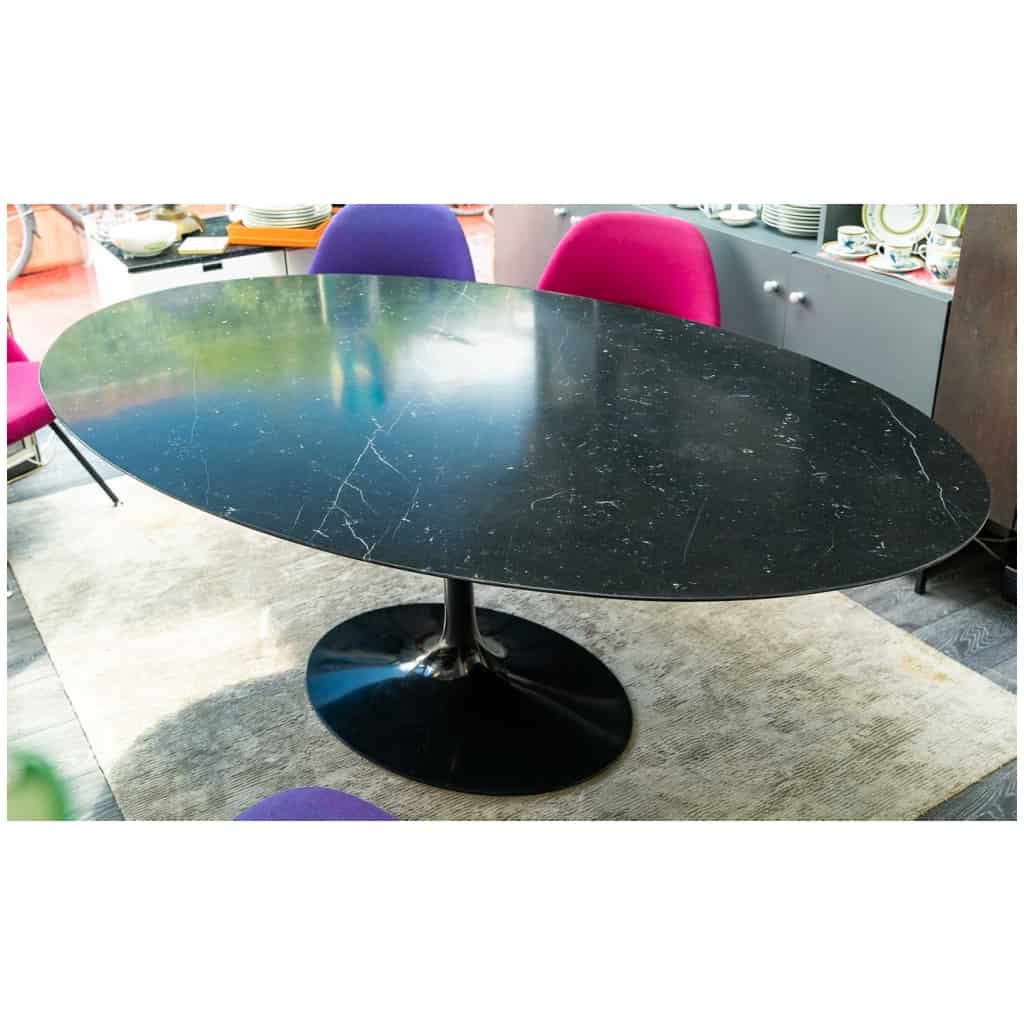 E.Saarinen & Knoll international: « Tulip table ovale » 4