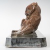 Sculpture « Lionne se léchant » par Marcel Guillard et Maurice Prost 16