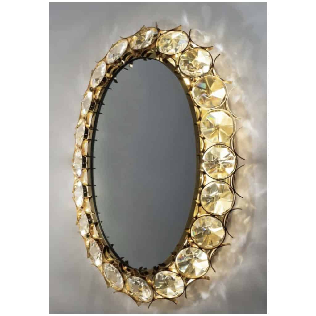 Paire de Miroirs rétroéclairant de style « bijoux fantaisie » des années 80. 5