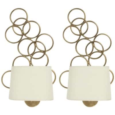 1960 Pair of Maison FlorArt sconces