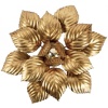 1960 Paire d’Appliques « Feuillage » de la Maison ForArt en métal doré 10
