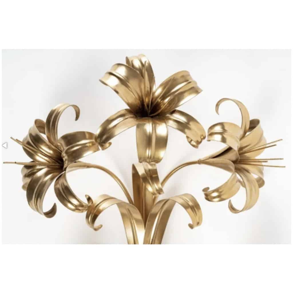 1960 Pair of Maison FlorArt Sconces. 6