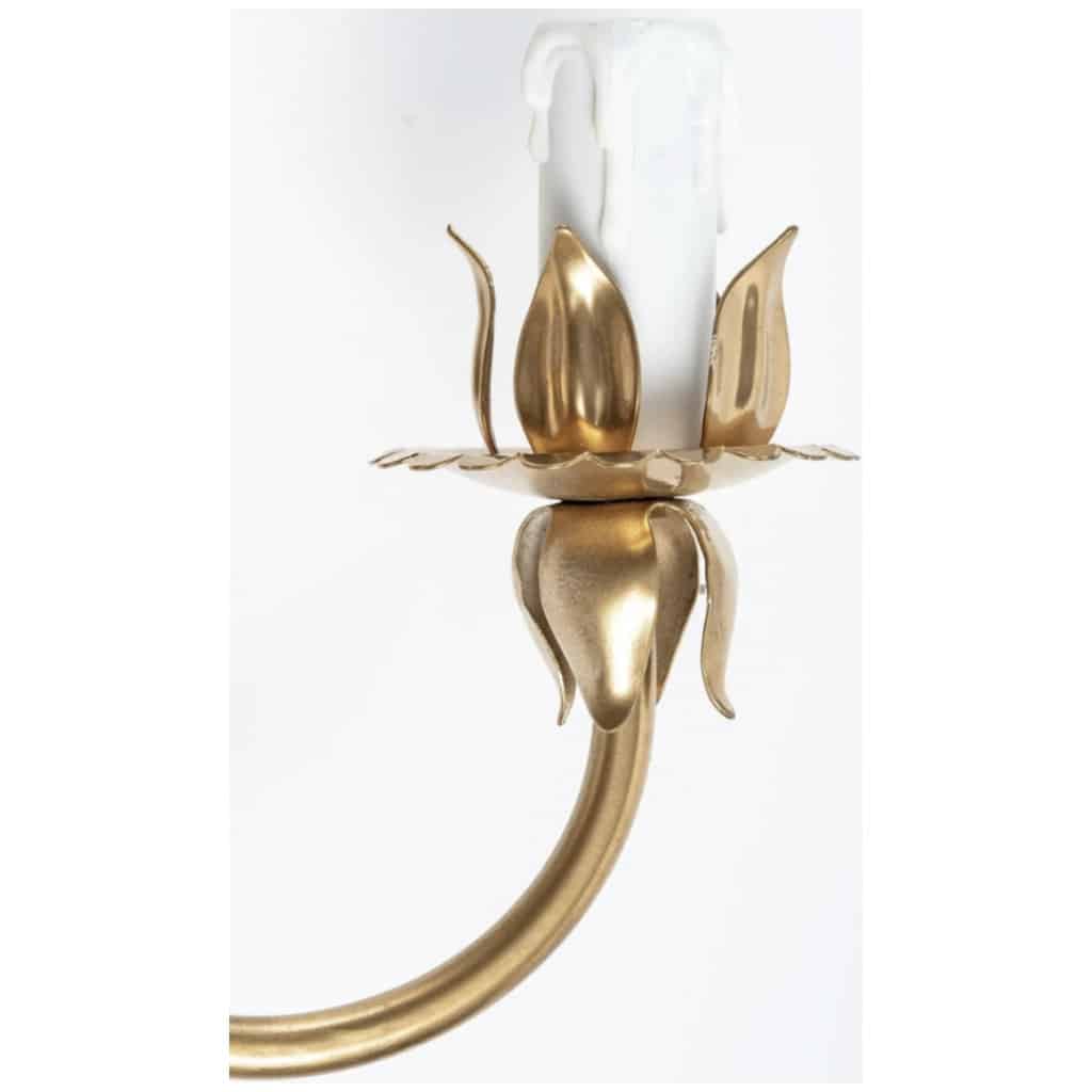 1960 Pair of Maison FlorArt Sconces. 4