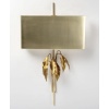 1970 Paire d’Appliques « Feuillage » de la Maison Charles, Paris 12