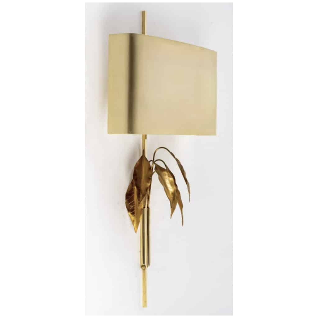 1970 Pair of “Foliage” Sconces from Maison Charles, Paris 4