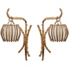 1960 Paire d’appliques « Lanterne » Louis Sognot 8