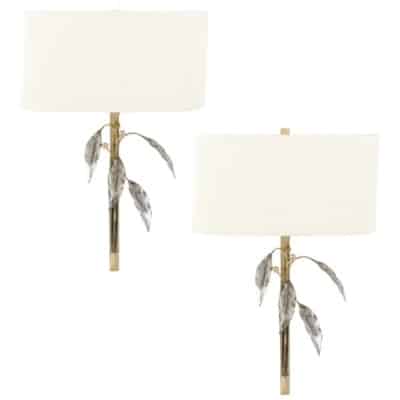1960 Pair of Maison Charles 3 Sconces