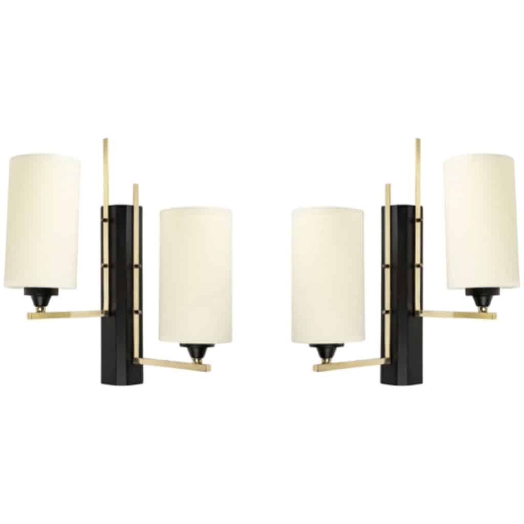 1950 Pair of Stilnovo 3 Sconces