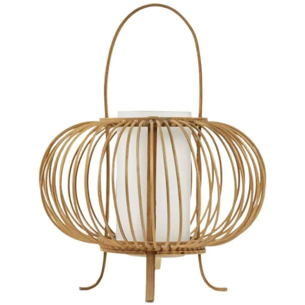 1960 Lampe de table en bambou 3
