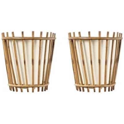 1950 Pair of Sconces by Louis Sognot