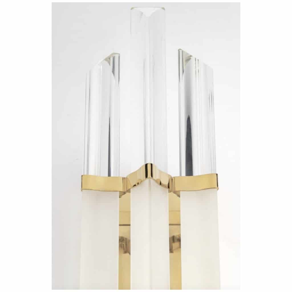 1970 Pair of Wall Lamps in Murano for Venini 5