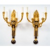 Suite of six 1st Empire style sconces. 12