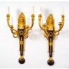 Suite of six 1st Empire style sconces. 14