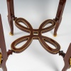 Inlaid pedestal table. 10