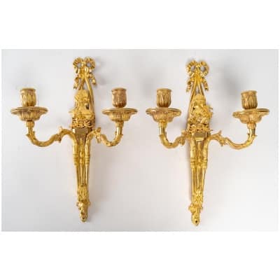 Pair of Louis period sconces XVI (1774 - 1793).