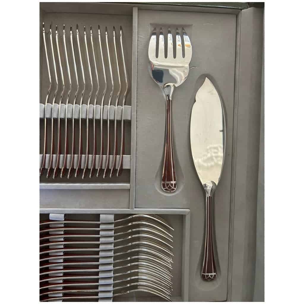 Christofle – “Talisman” Sienna cutlery set 120 pieces 4