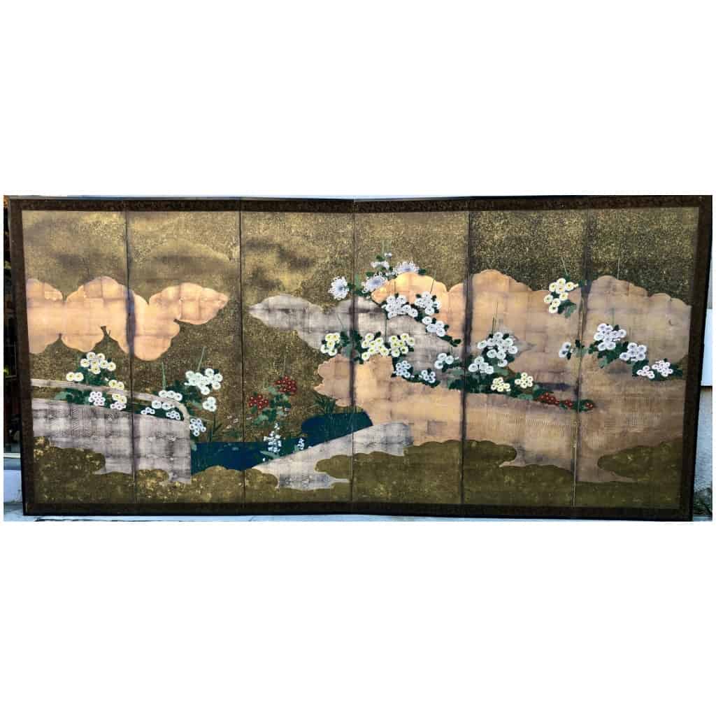 6 Panel Japanese Screen 7