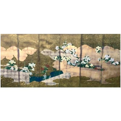 6 Panel Japanese Screen