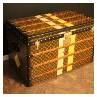Malle Louis Vuitton courrier 90 cm des années 1920-1930