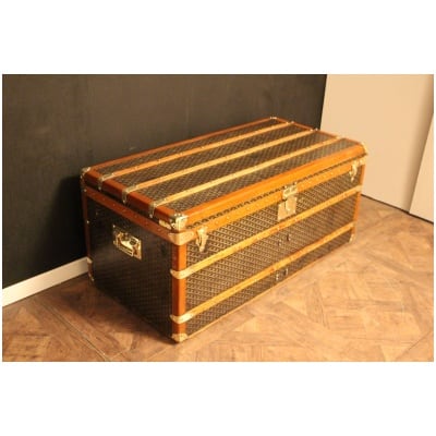 Malle Goyard ancienne, malle Goyard courrier 110 cm