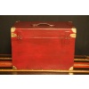 Red Goyard trunk Hermes 30