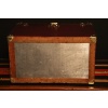 Red Goyard trunk Hermes 32