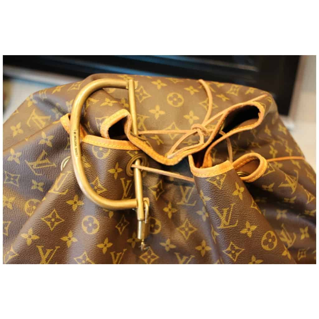 Louis Vuitton large travel duffel bag - Les Puces de Paris Saint-Ouen