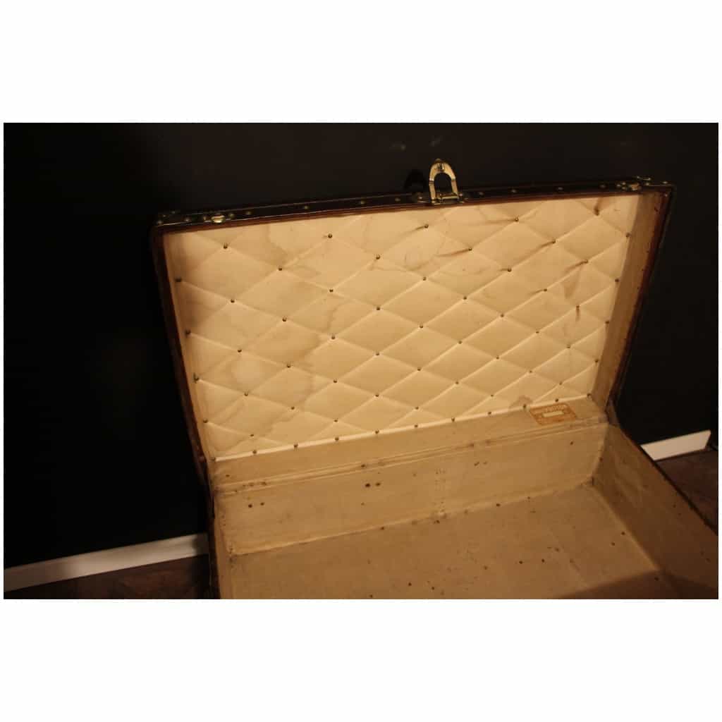 Malle Louis Vuitton cabine ancienne monogrammée 90 cm 18