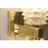 Paire d’Appliques en Verre Murano Rostrato par Barovier e Toso, Verre Clair 34