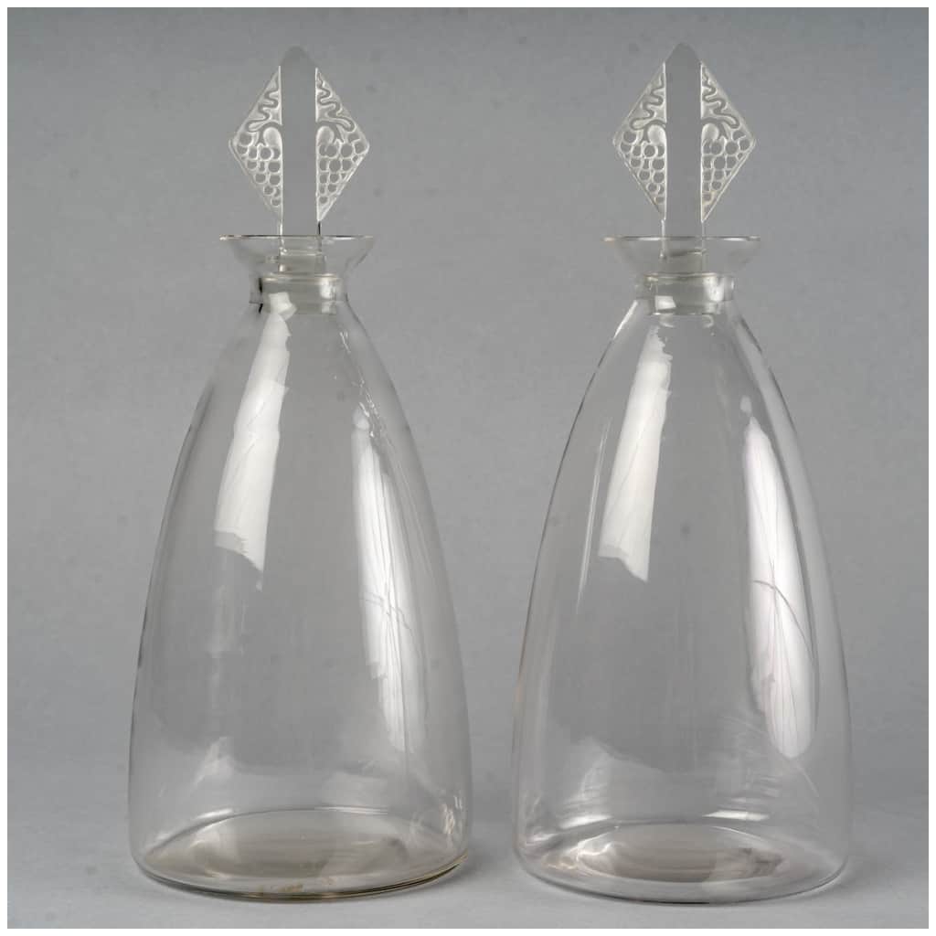 1924 René Lalique – Glass Service Savergne White Glass – 34 pieces 10