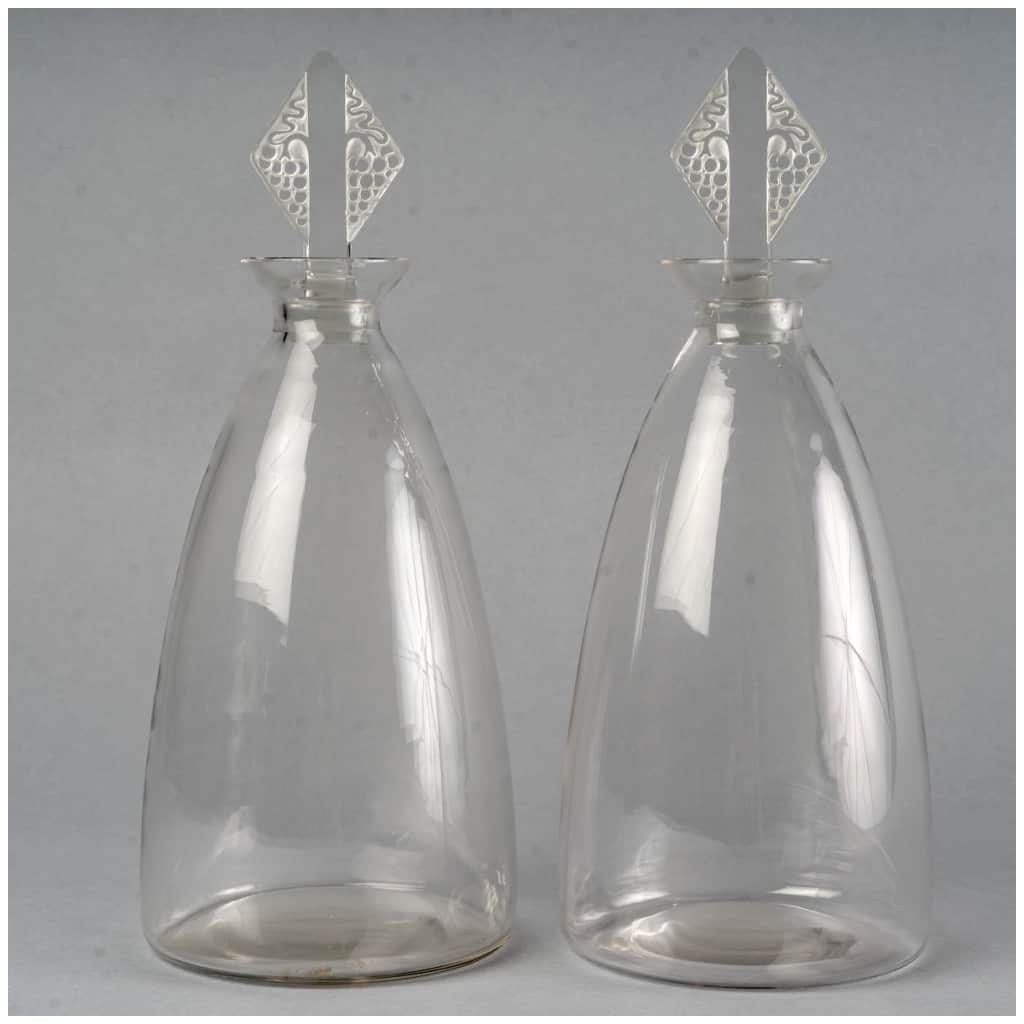 1924 René Lalique – Service De Verres Savergne Verre Blanc – 34 pièces 10