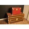Red Goyard trunk Hermes 21