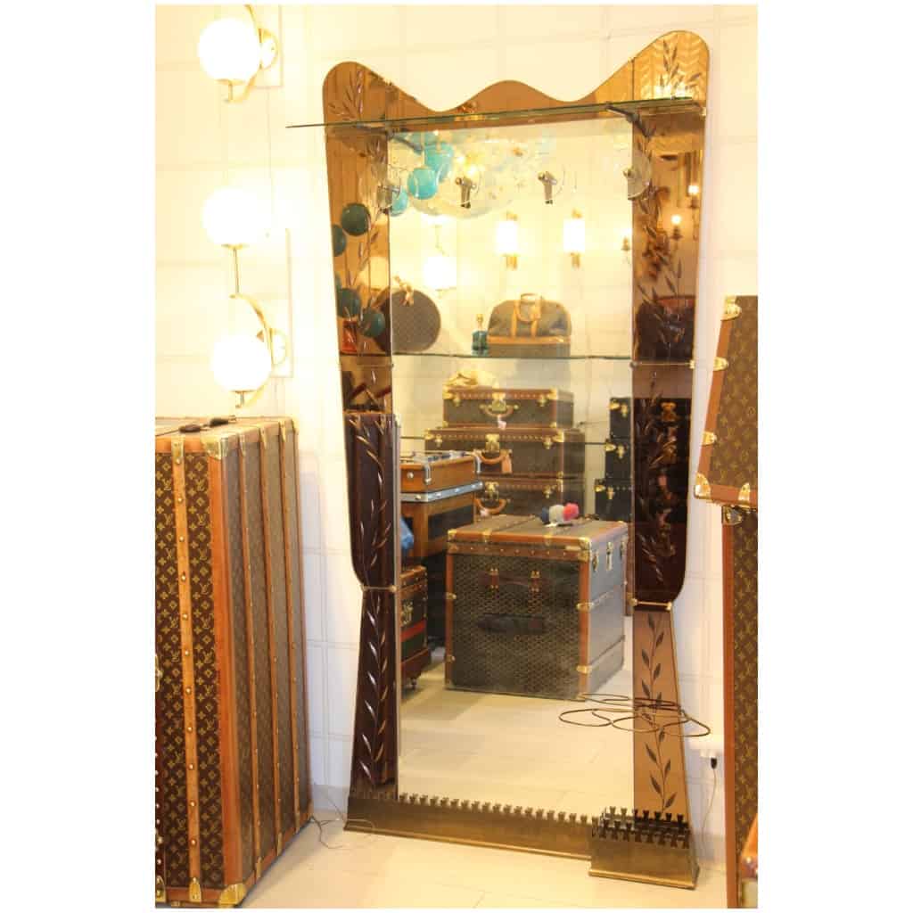 Large Crystal Arte wall mirror, coat rack, umbrella rack 3