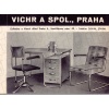 Bureau Bauhaus de Rudolf Vichr – Chêne – Ca 1930 25