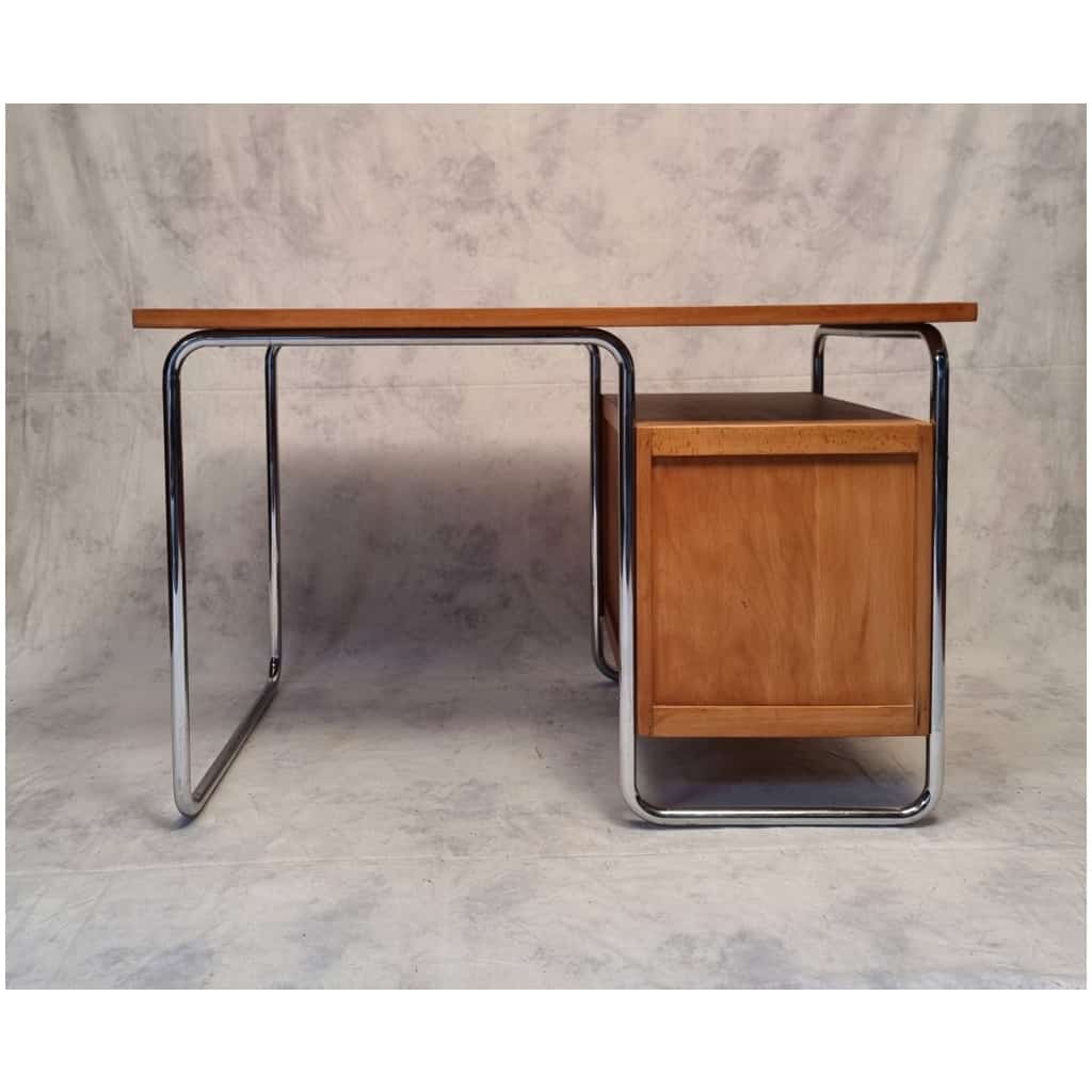 Bureau Bauhaus de Rudolf Vichr – Chêne – Ca 1930 9