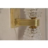 Paire d’Appliques en Verre Murano Rostrato par Barovier e Toso, Verre Clair 21