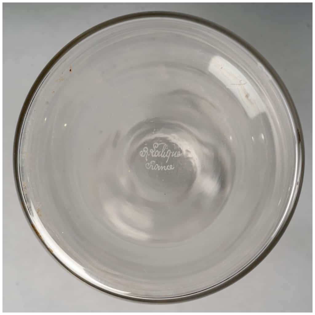 1924 René Lalique – Glass Service Savergne White Glass – 34 pieces 13