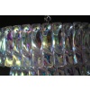 Lustre Venini en verre de Murano rose blanc et ambré 26