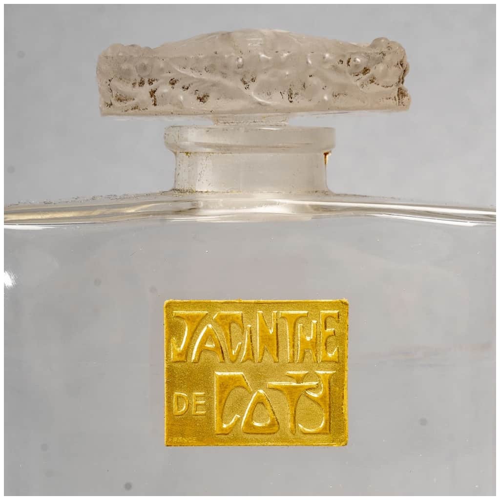 1910 René Lalique – 2 Flacons Muguet Verre Blanc Pour Coty 6