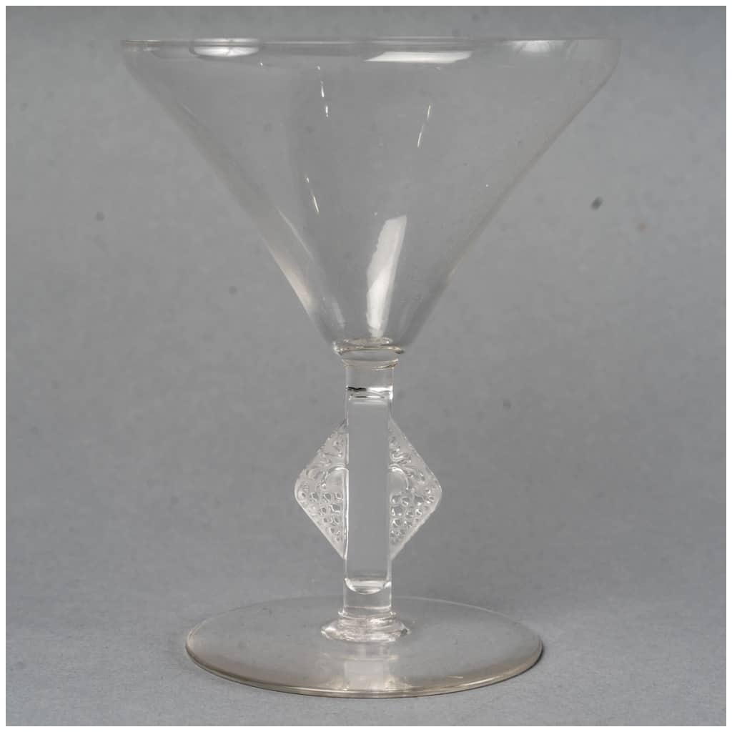 1924 René Lalique – Glass Service Savergne White Glass – 34 pieces 5