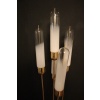 Lampadaire en verre et laiton Murano du milieu du siècle par Carlo Nason pour Mazzega 29