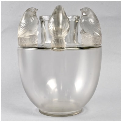 1927 René Lalique – Vase Bellecour Verre Blanc