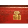 Red Goyard trunk Hermes 25