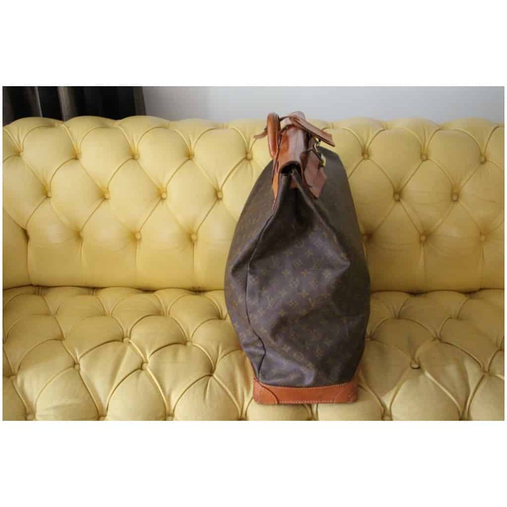 Louis Vuitton steamer bag in monogrammed canvas 45 cm 10
