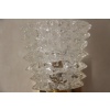 Paire d’Appliques en Verre Murano Rostrato par Barovier e Toso, Verre Clair 27