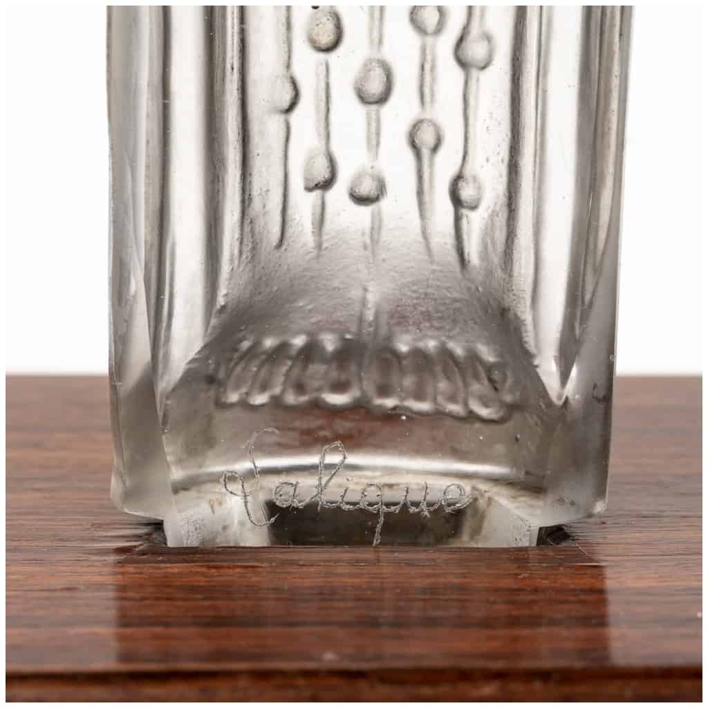 1924 René Lalique – Statue Source De La Fontaine Galatée Verre Base En Bois 10