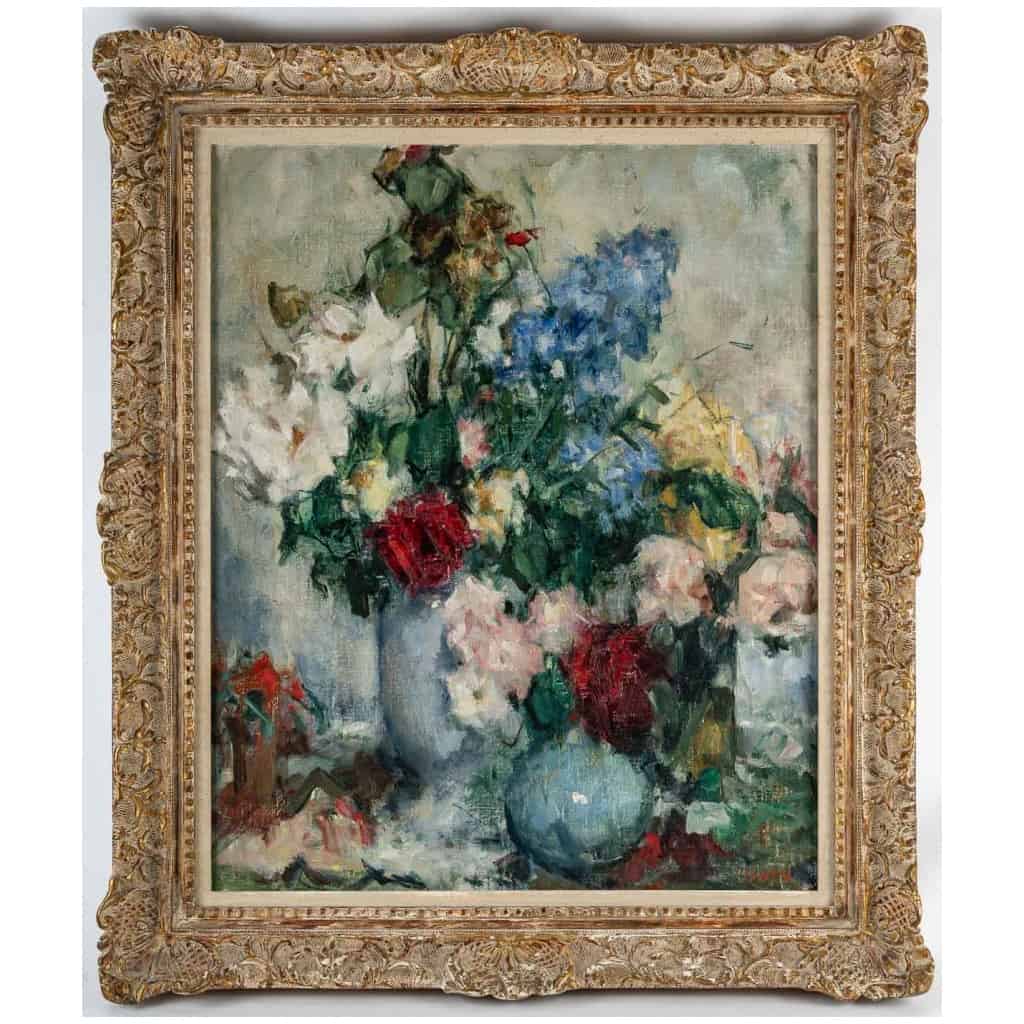 Jean Louis Auguste Laudy (1877-1956). Bouquets De Fleurs. 3
