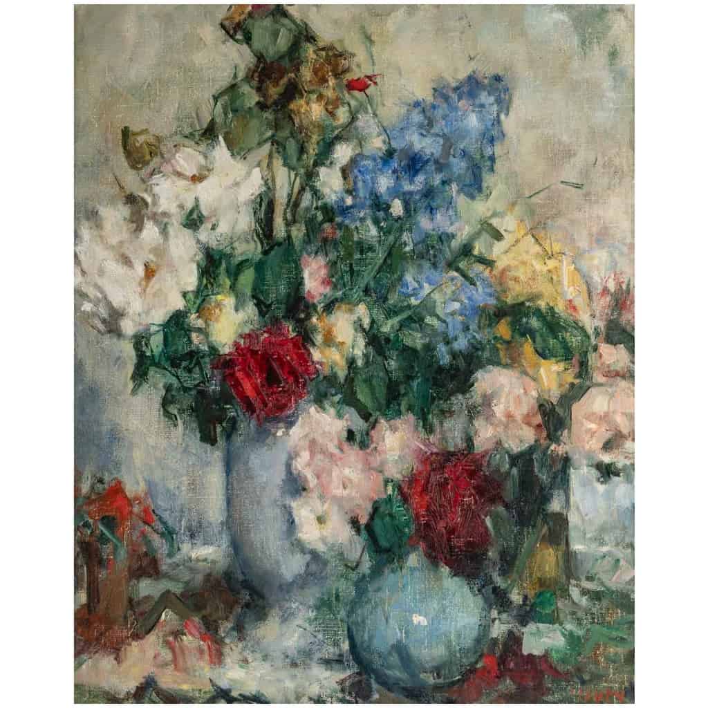 Jean Louis Auguste Laudy (1877-1956). Bouquets De Fleurs. 4