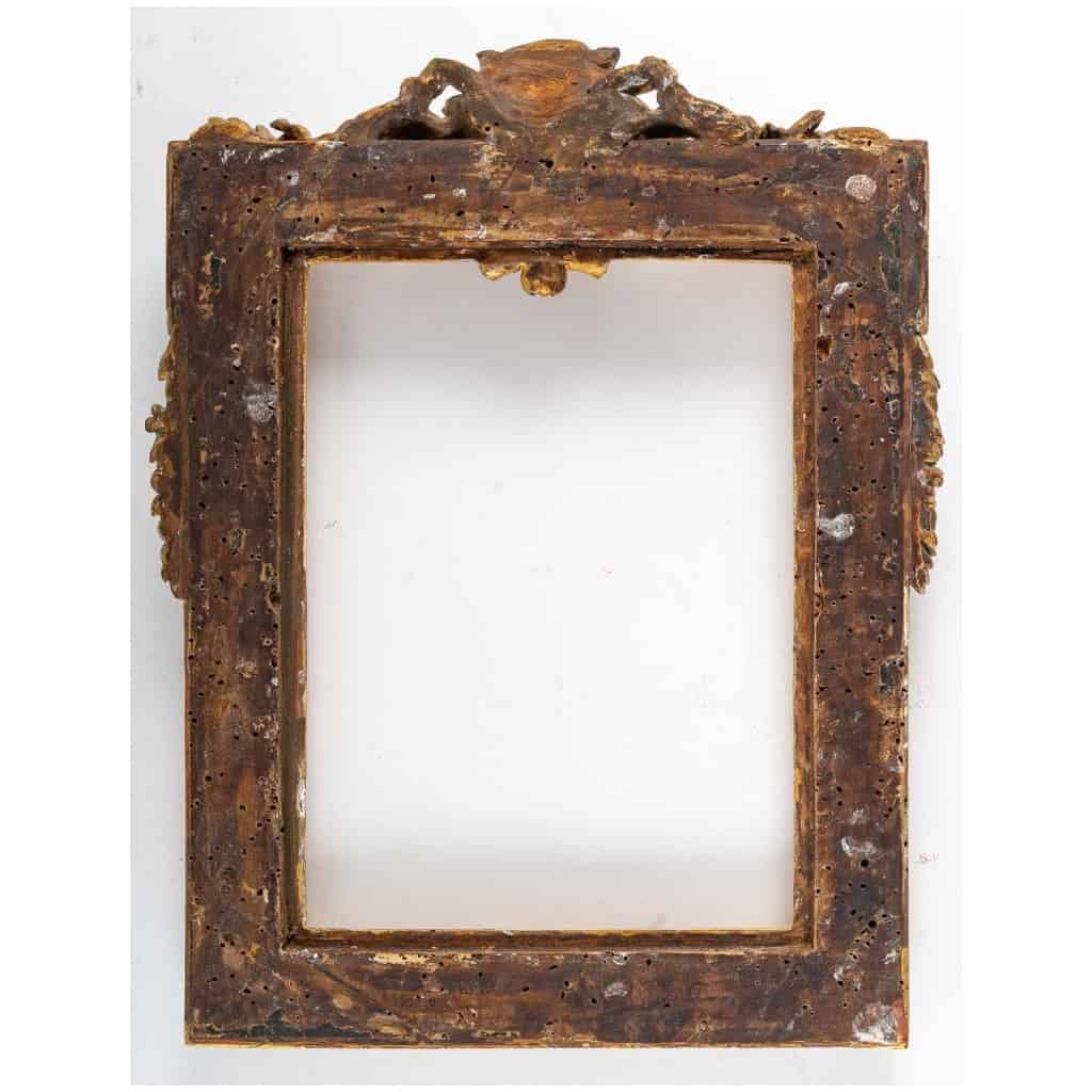 Frame In Golden Carved Wood, Louis Period XVI 6